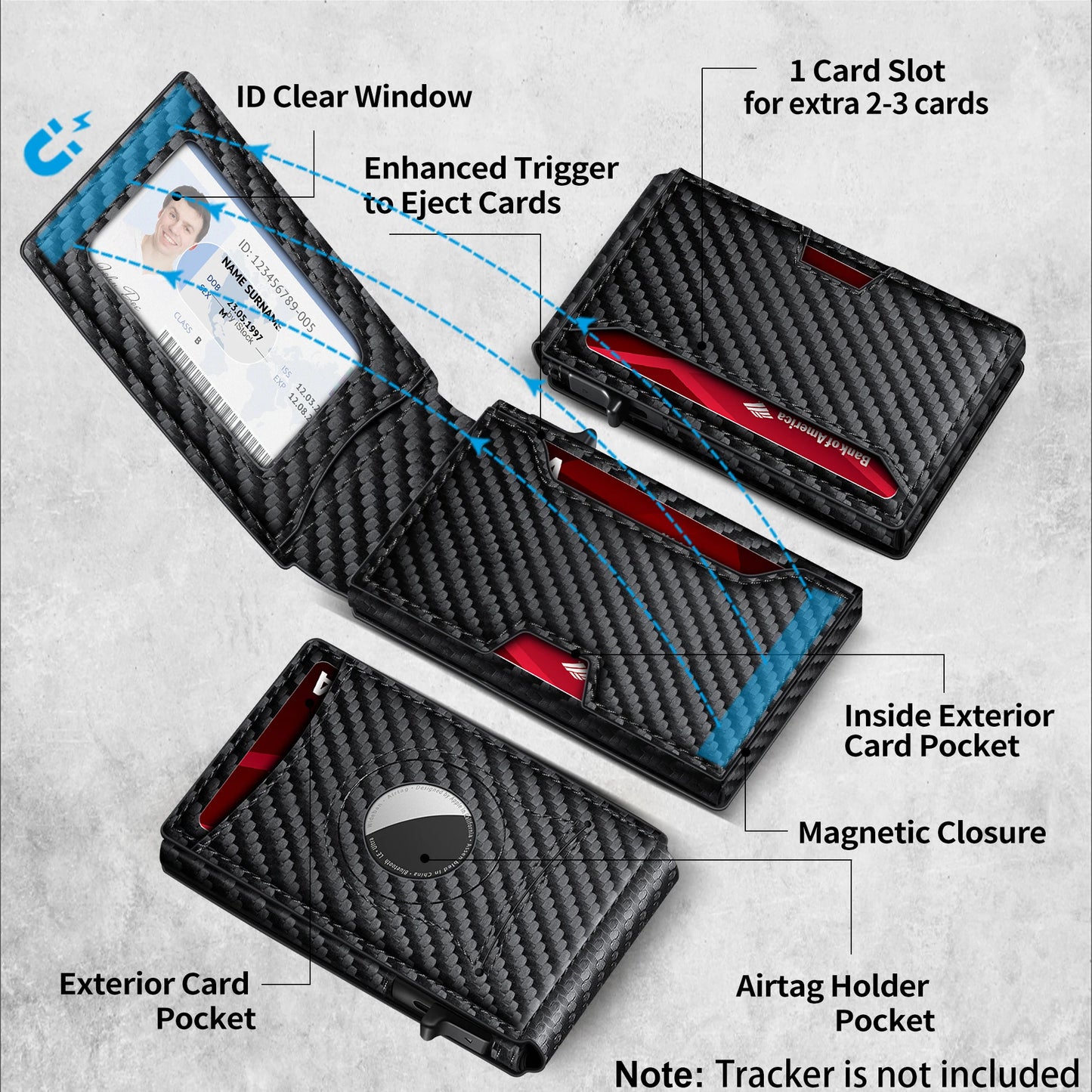 SmartSlim Wallet The Ultimate Front Pocket Companion