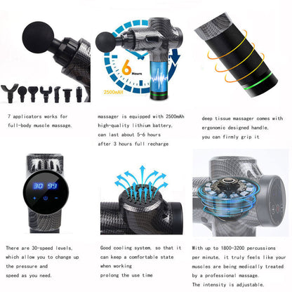 Electric Muscle Gun Massager - Franco Gadgets