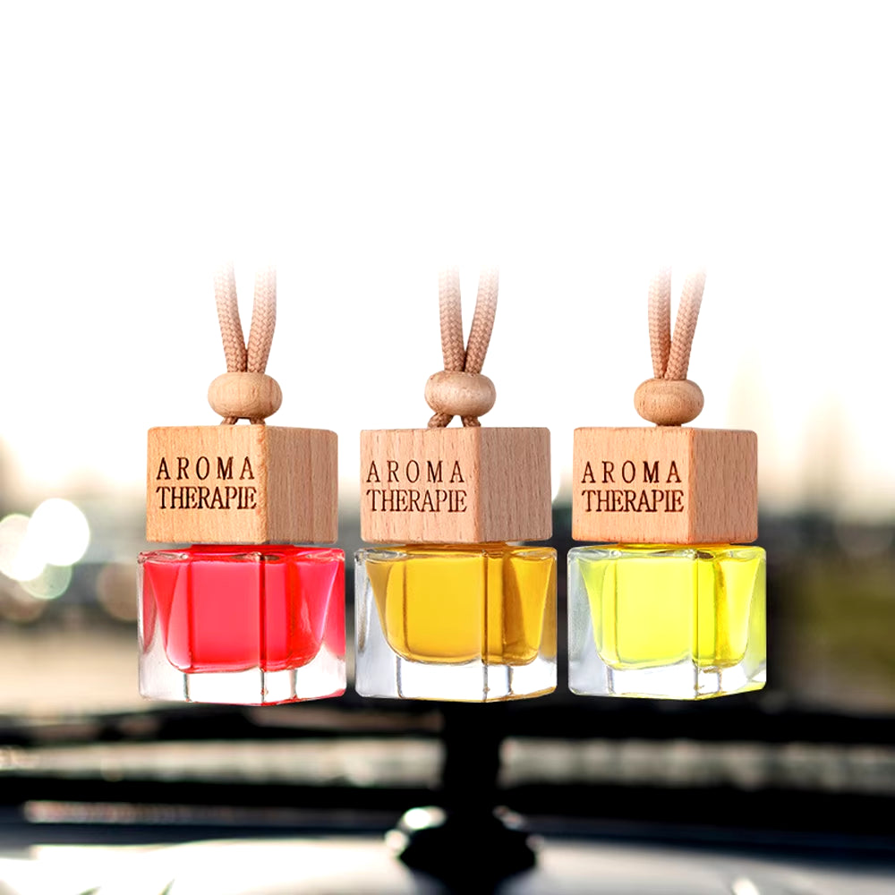 10Ml Car Fragrance Pendant Perfume Oil Diffuser Air Freshener, High-End Rearview Mirror Pendant for Mercedes-Benz Bmw Toyota