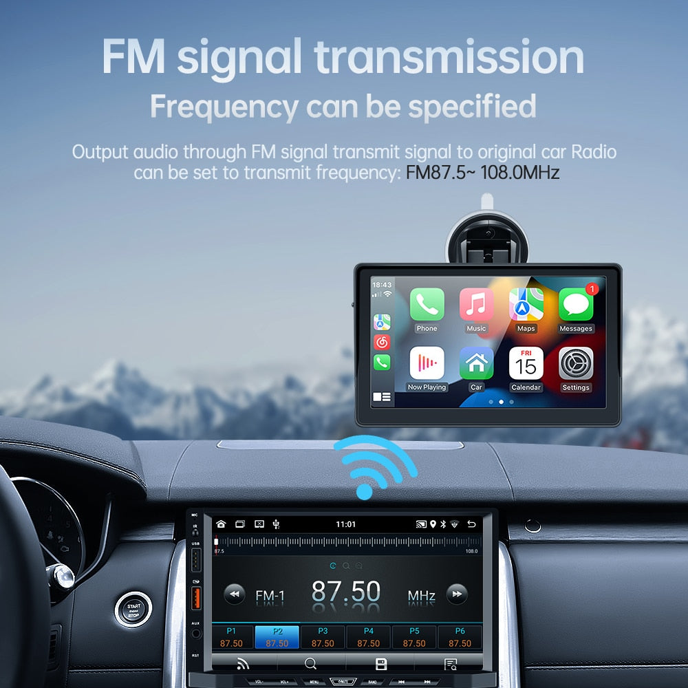 Car Radio Multimedia Video Player - Franco Gadgets