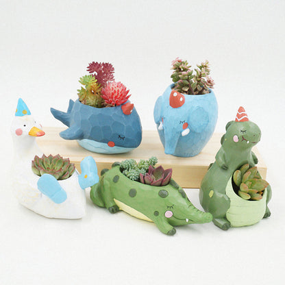 Cute Animals Succulent Planter - Franco Gadgets
