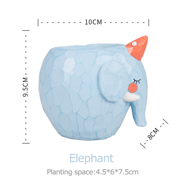 Cute Animals Succulent Planter - Franco Gadgets