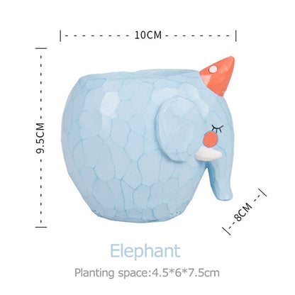 Cute Animals Succulent Planter - Franco Gadgets