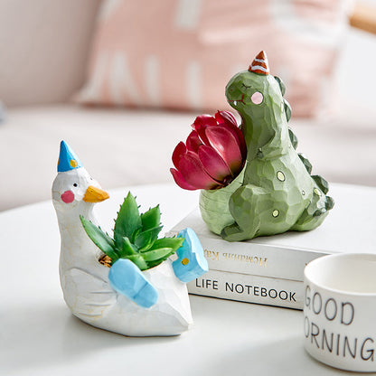 Cute Animals Succulent Planter - Franco Gadgets