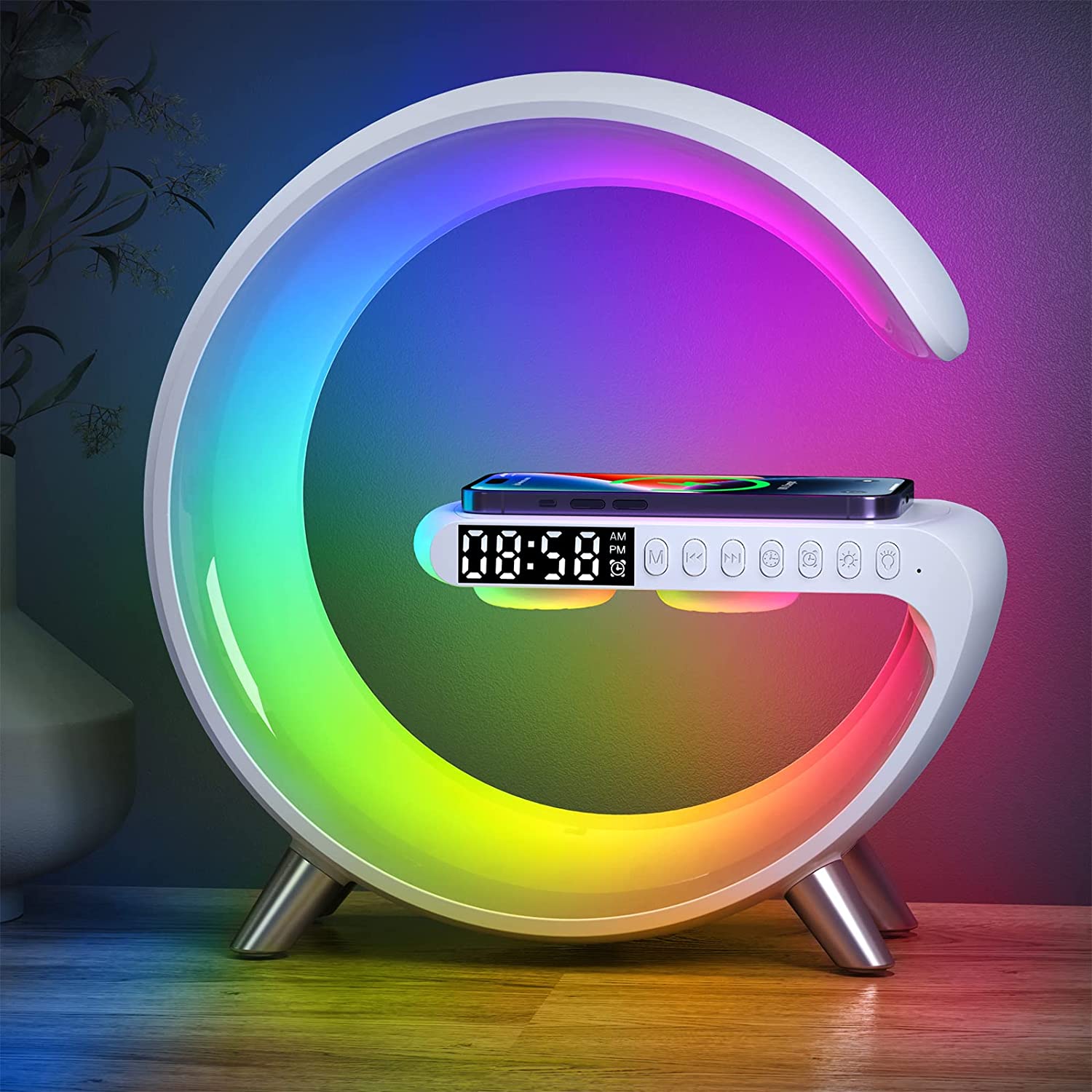 Multifunctional Wireless Charger Lamp - Franco Gadgets
