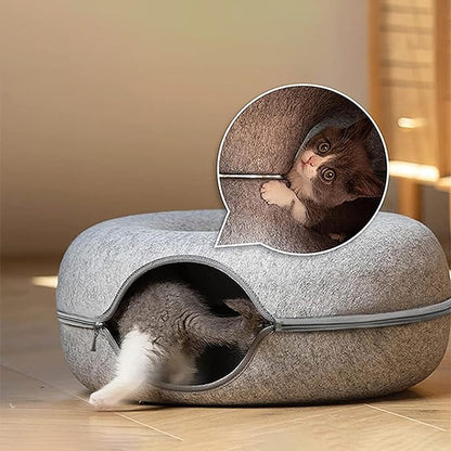 Donut Cat Bed - Franco Gadgets