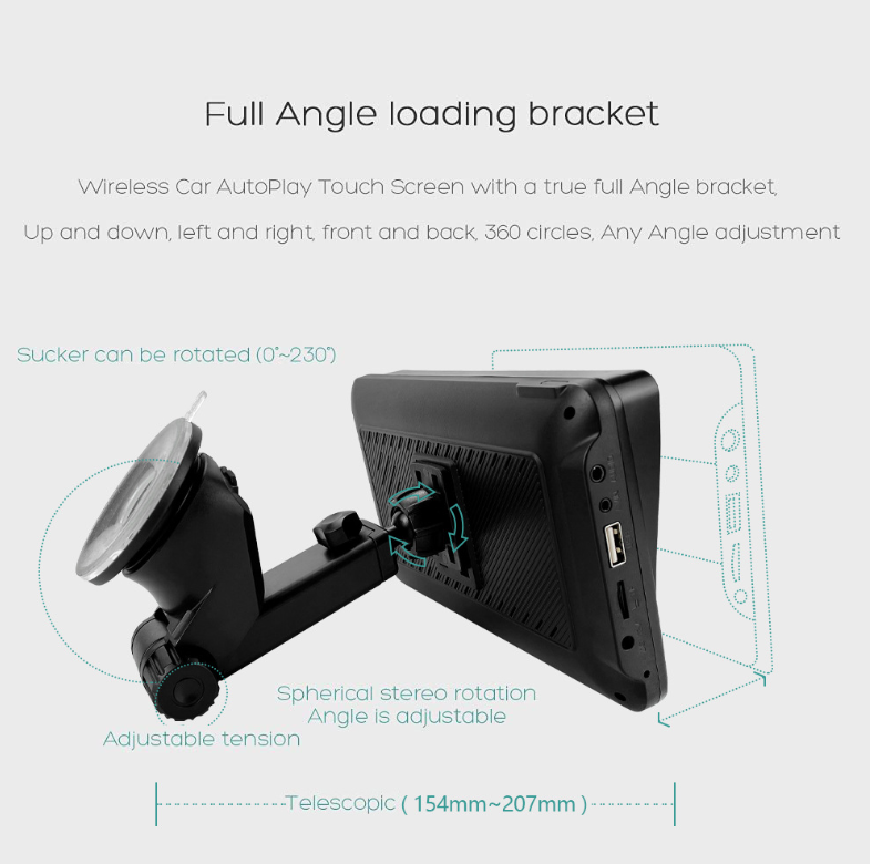 Car Radio Multimedia Video Player - Franco Gadgets