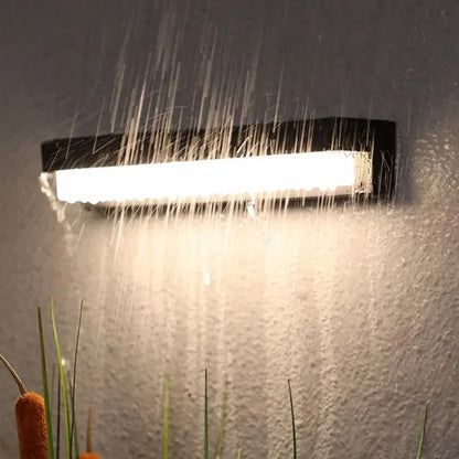 Solar LED Wall Light IP65 Waterproof Outdoor Wall Lamp with Motion Sensor Garden Balcony Decor Villa Door Number Indoor Lighting