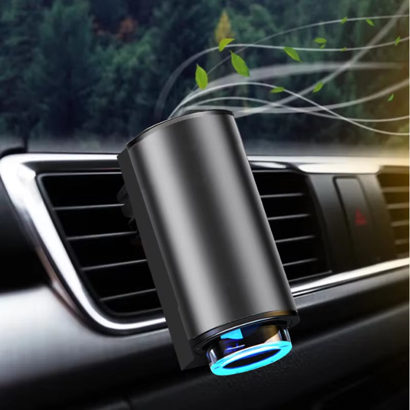 Car Air Freshener Electric Auto Air Diffuser Aroma Car Air Vent Essential Oil Mist Grain Oil Aromatherapy Perfume Fragrance