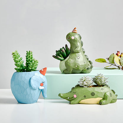 Cute Animals Succulent Planter - Franco Gadgets